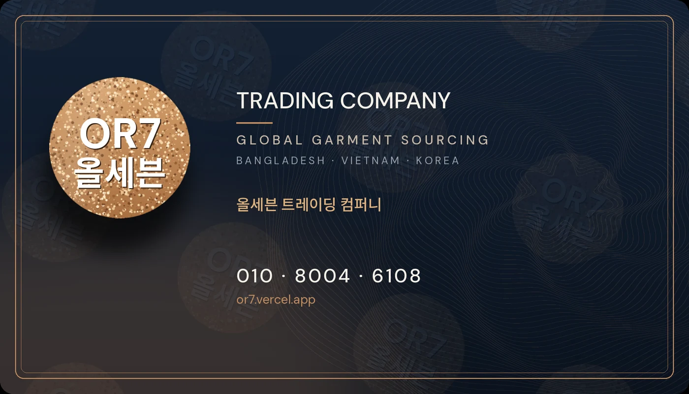 OR7 business card front